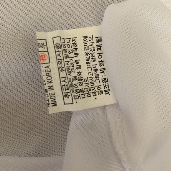 NWT Korean Movie Lee Min Ho White T-shirt size M - Picture 9 of 10